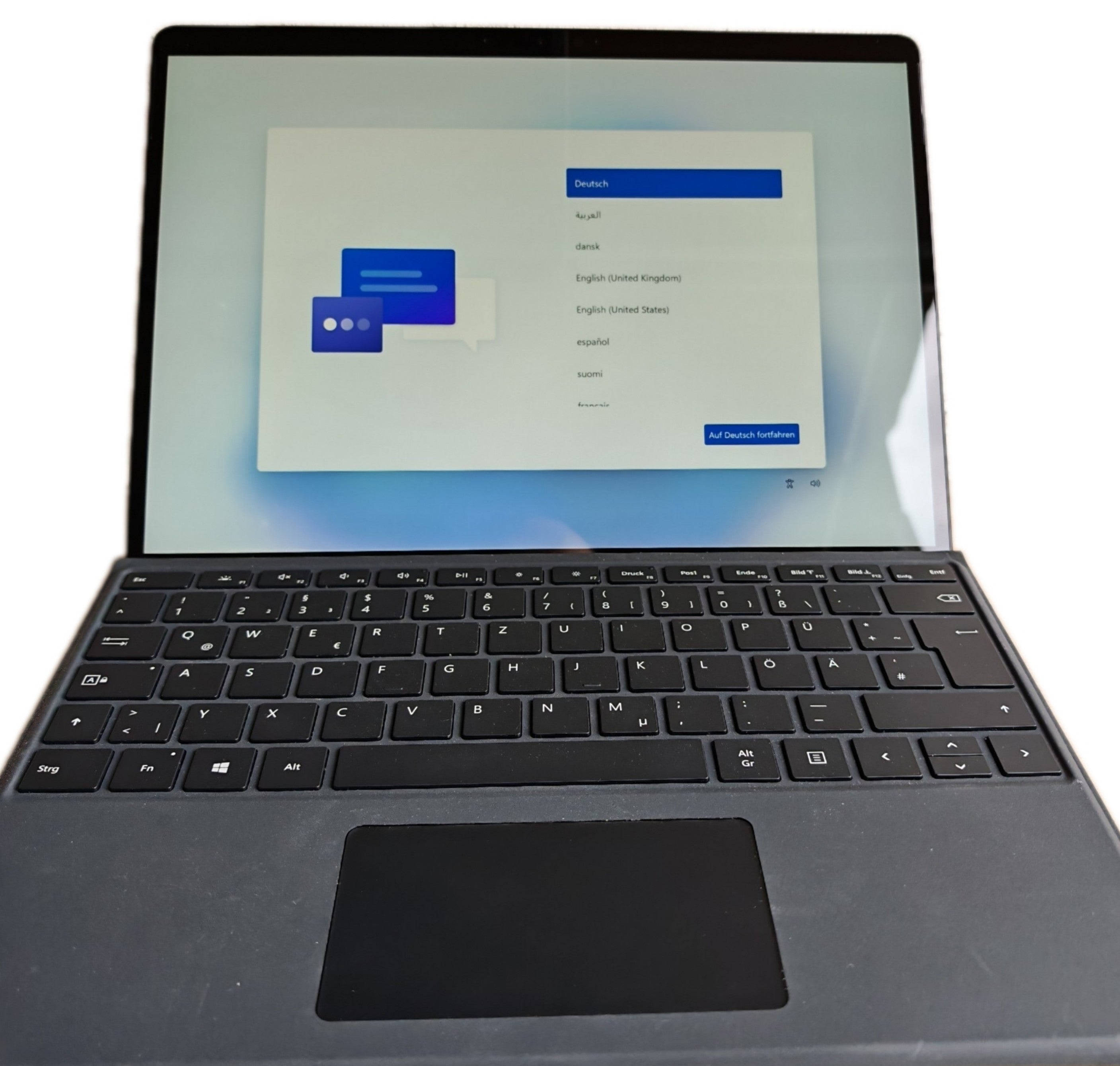 Surface Pro X (1876) kleiner Displayfehler