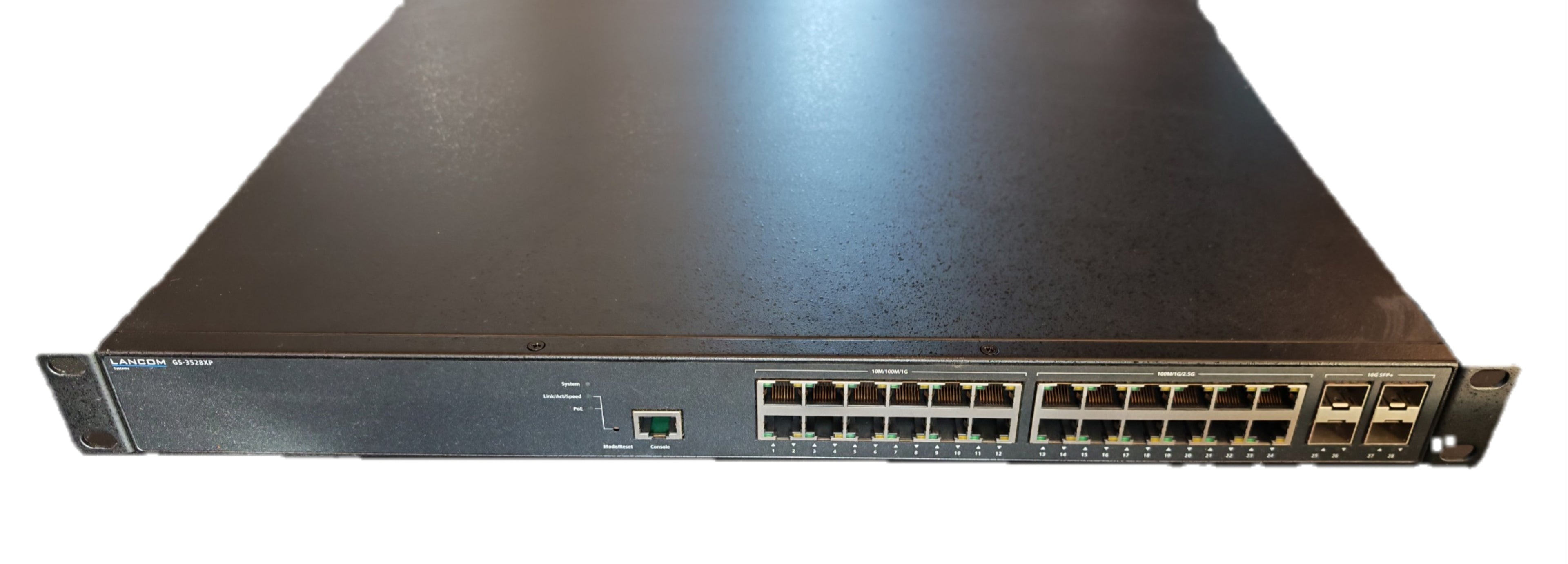 LANCOM GS-3528XP – 28-Port Multi-Gigabit Managed Switch, 2.5G, SFP+, Layer 3 Lite
