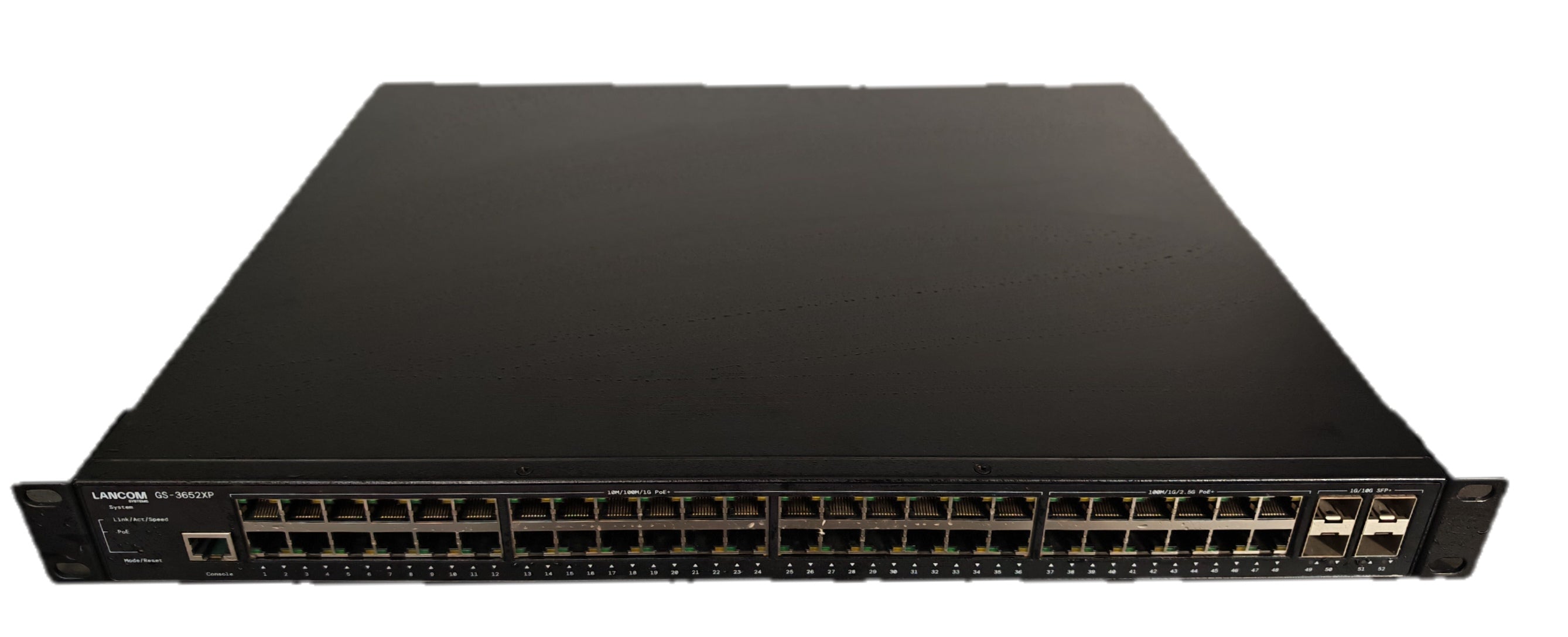 LANCOM GS-3652XP – 28-Port Multi-Gigabit Managed Switch, 2.5G, SFP+, Layer 3 Lite