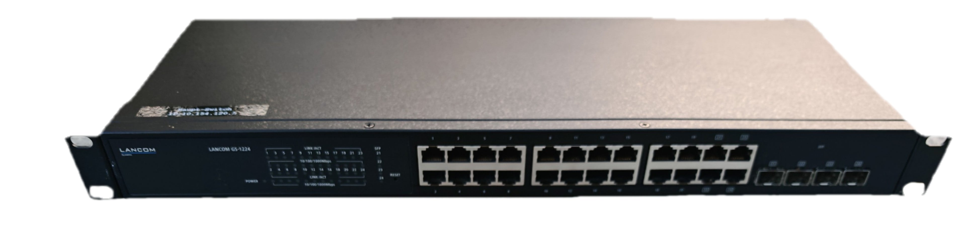 LANCOM GS-1224 – 24-Port Gigabit Smart Managed Switch, Layer 2