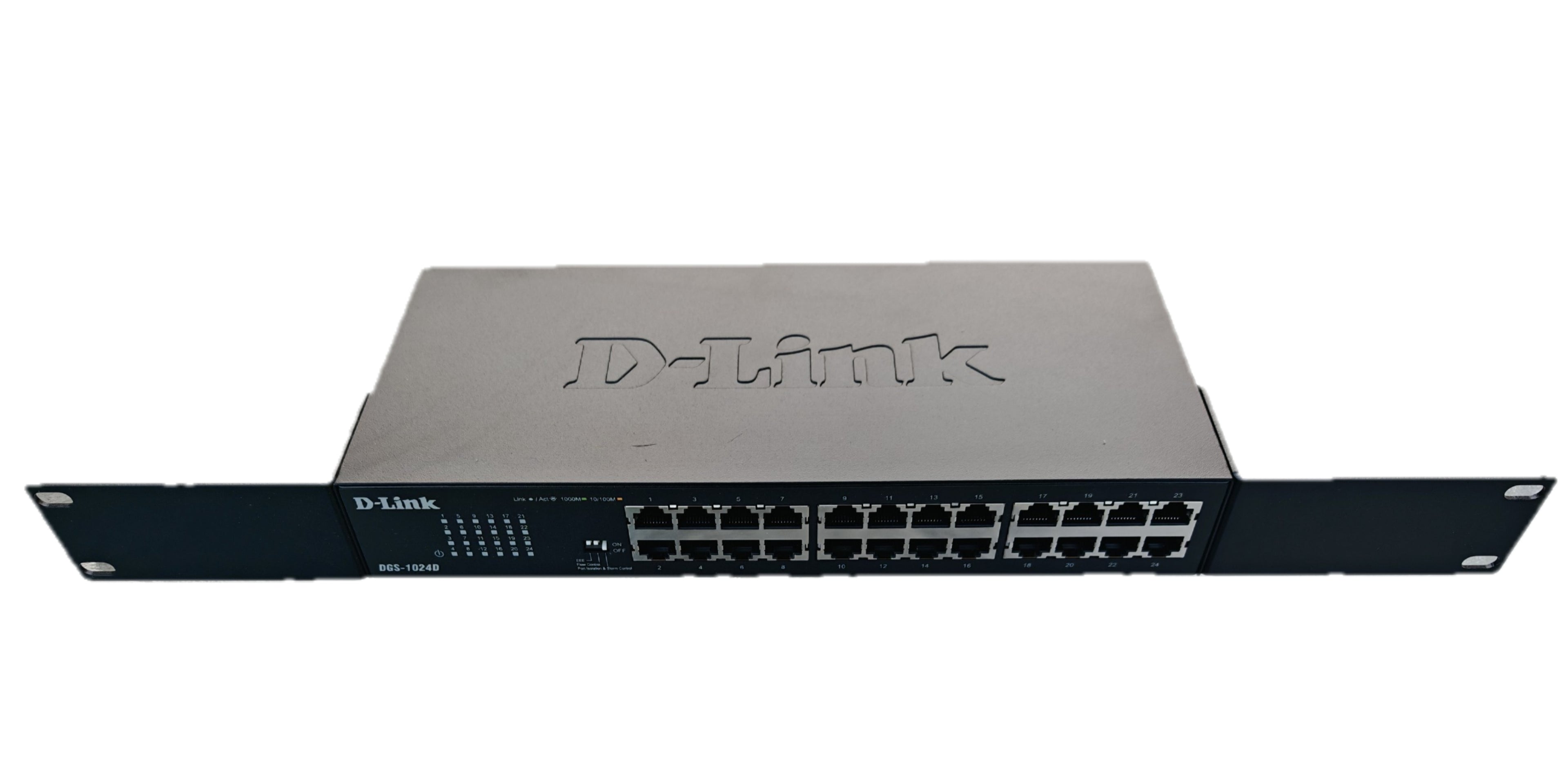 D-Link DGS-1024D – 24-Port Gigabit Switch, Unmanaged (Plug & Play)